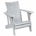 Chaise Adirondack en Bois Gris