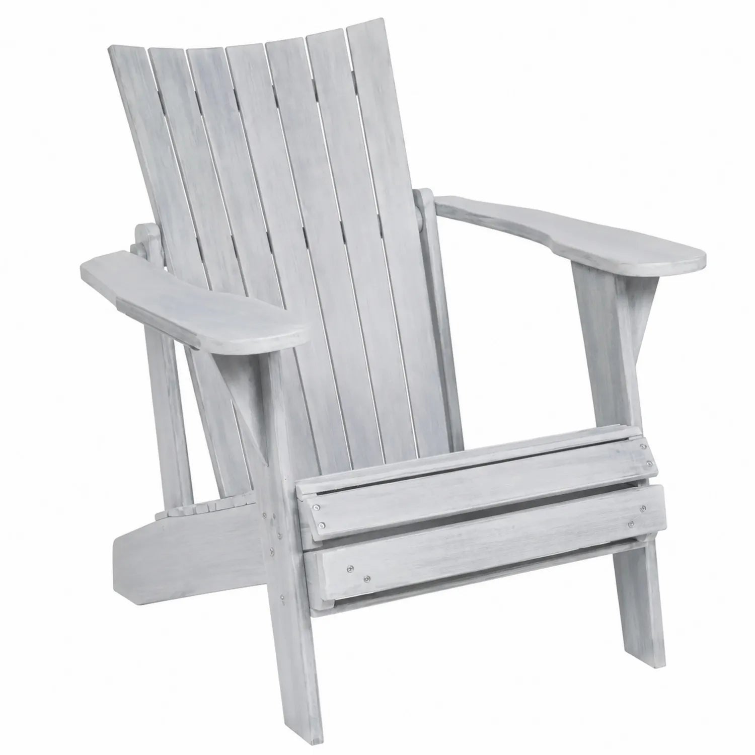 Chaise Adirondack en Bois Gris